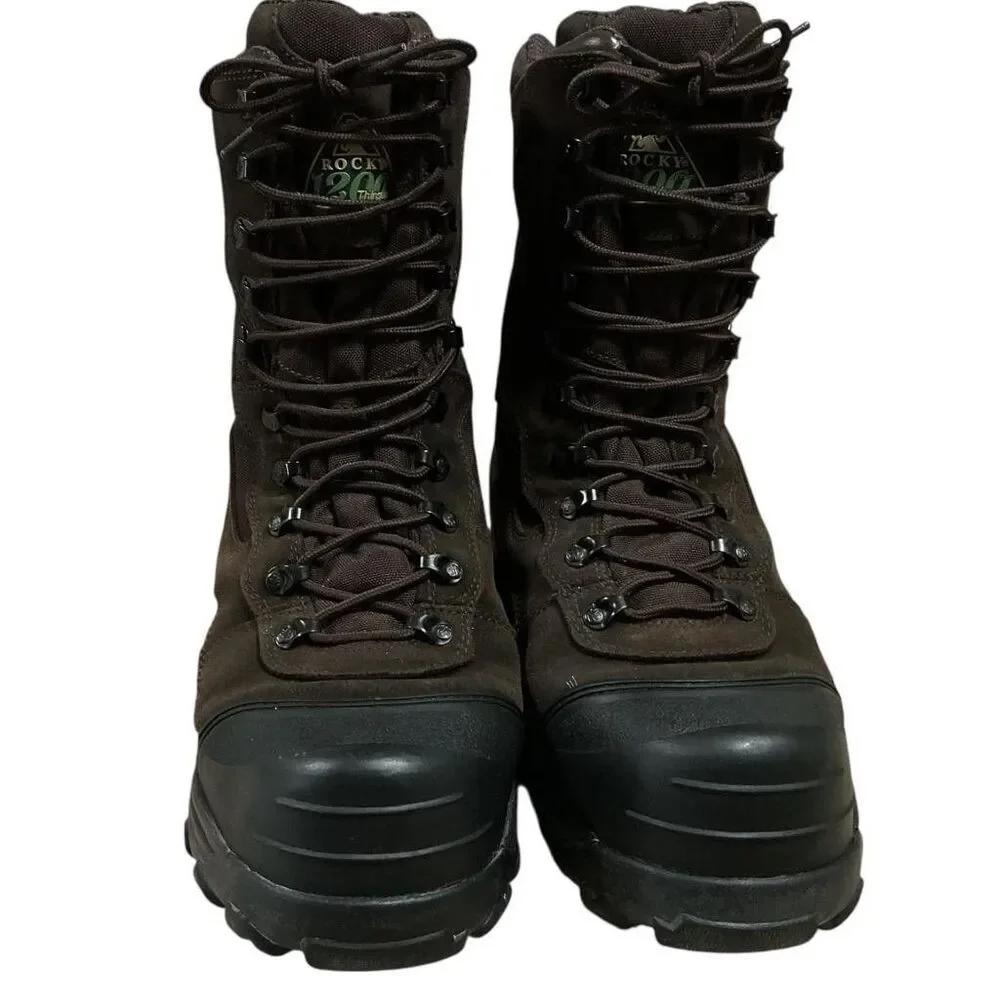Rocky Boots Mens 10 Brown 12